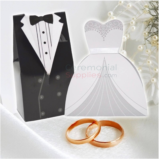 Bride Groom Wedding Favor Boxes Ceremonialsupplies Com