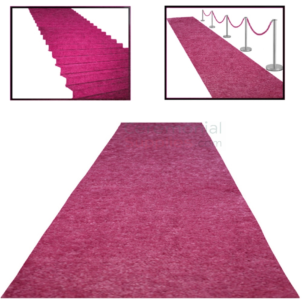 Pink Carpet Aisle Runner