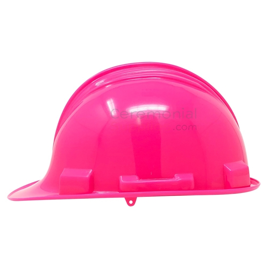 pink construction hard hats