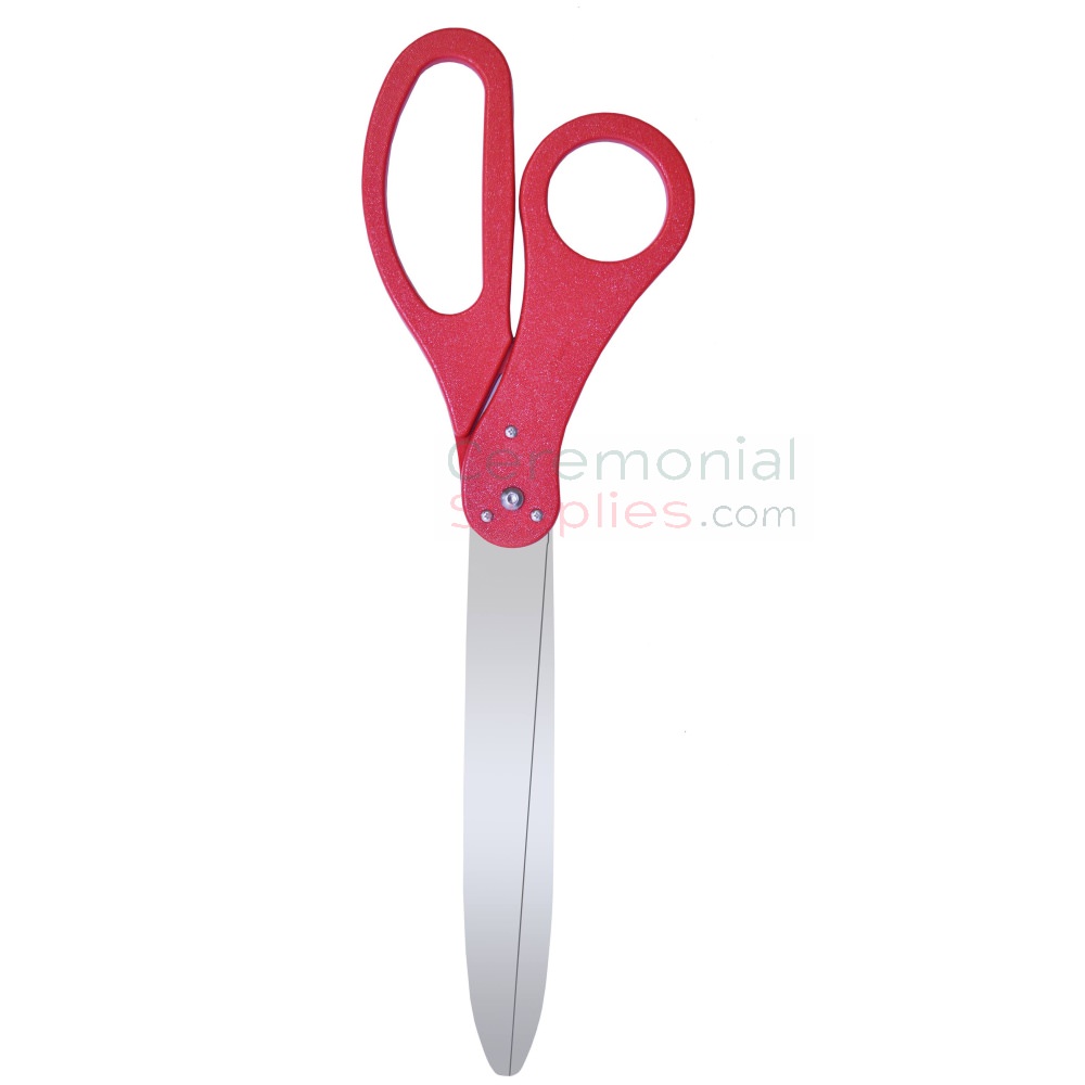 Ceremony Ribbon Cutting Prop Giant Scissors For Grand Opening Display 25  Red