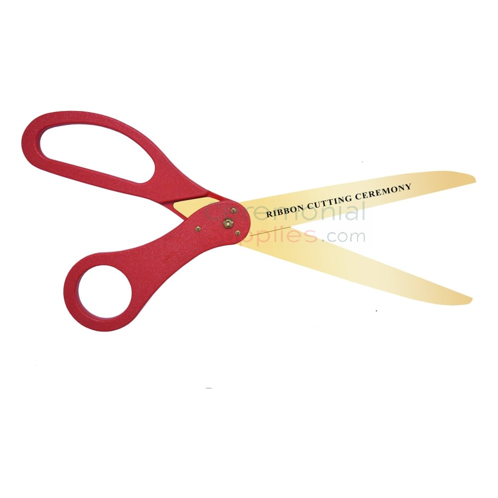 36 Pink Ribbon Cutting Scissors with Silver Blades