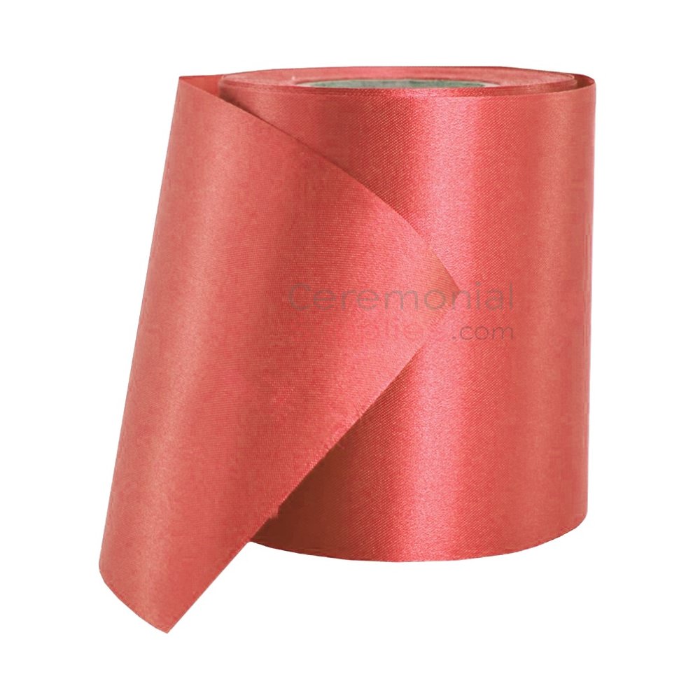 Rose Pink 2 1/2 Inch x 50 Yards Satin Double Face Ribbon - Quality