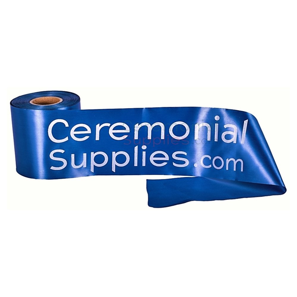 Extra Wide Ceremonial Ribbon  Ceremonial Groundbreaking, Grand Opening ,  Crowd Control & Memorial Supplies