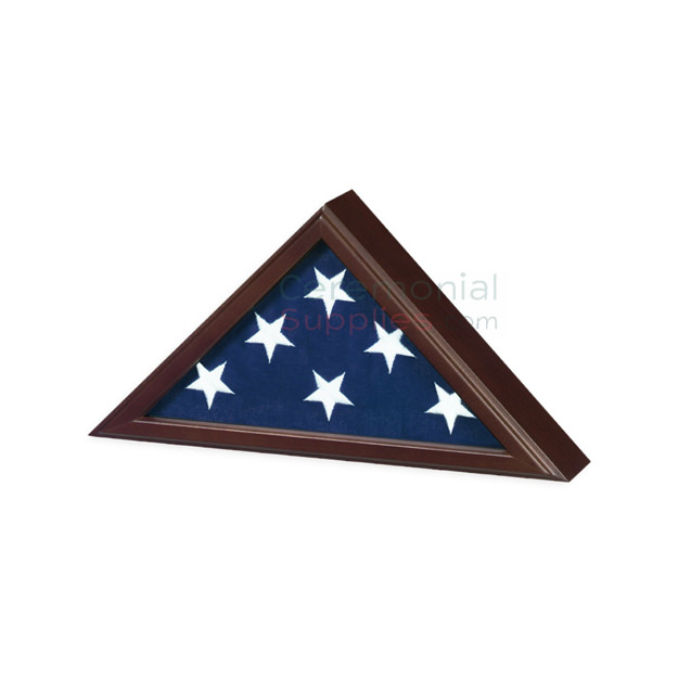 Flag Display Case For 3 X 5 Flag Ceremonial Groundbreaking Grand