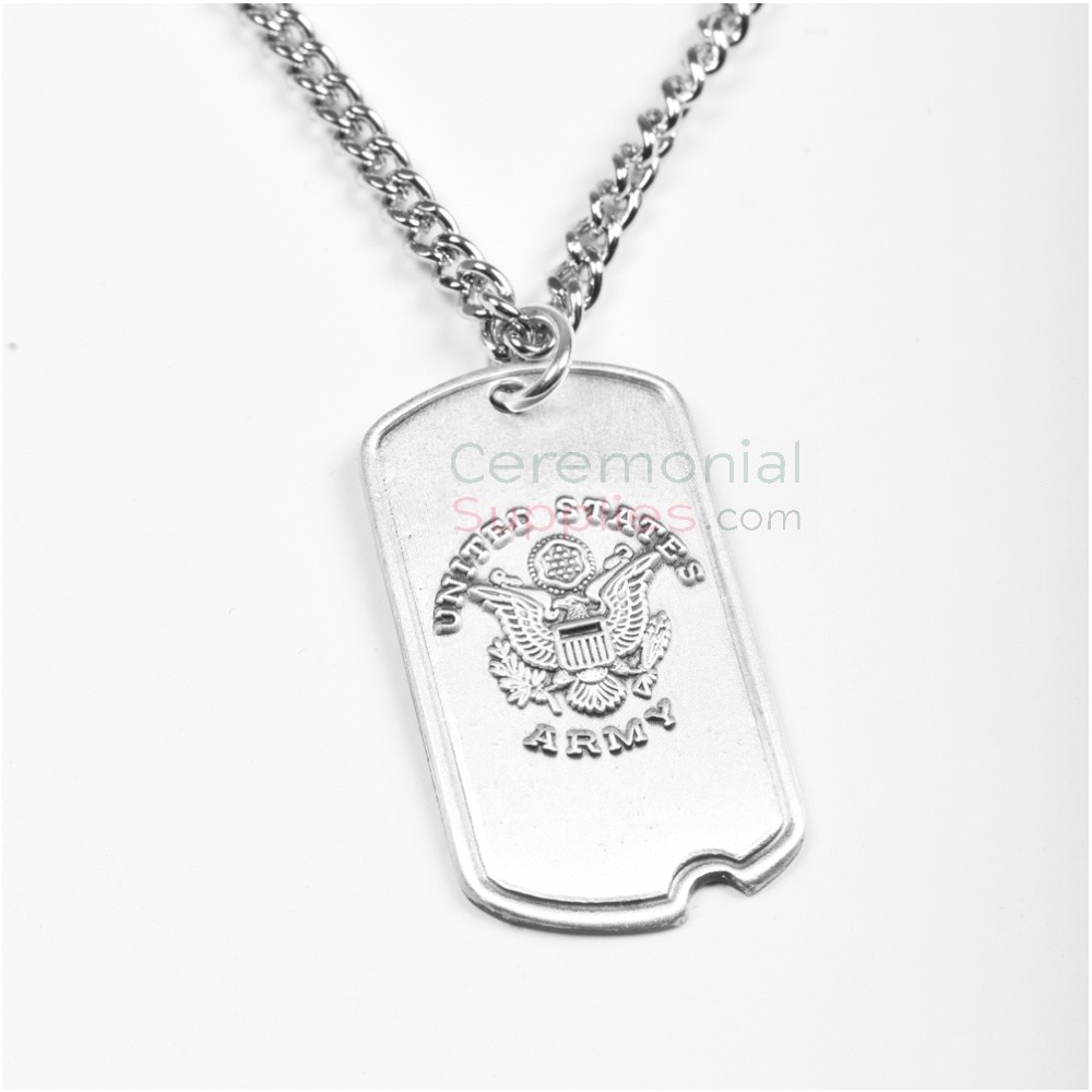 Custom Dog Tag Necklace - Engraved Military Dog Tags - Personalized Do –  LightningStore