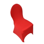 Alternate View of White Customizable Event Chair Cover