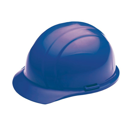 Blue Hard Hat for Groundbreaking Ceremony