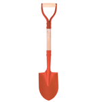 Red Color Steel Ceremonial Groundbreaking Mini Shovel