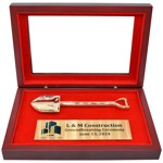 Picture of the Commemorative Groundbreaking Mini Shovel Display Keepsake