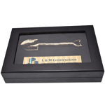 Close Commemorative Groundbreaking Mini Shovel Display Keepsake