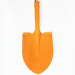 Shovel Head  Orange Groundbreaking Shovel