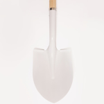 Ceremonial Groundbreaking Off-White Color Shovel Head