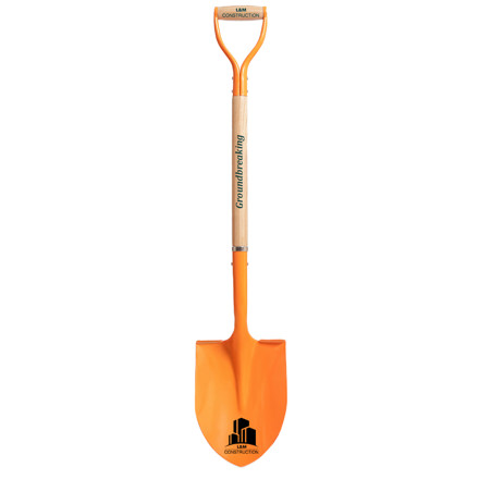 Image of The Orange Groundbreaking Shovel  with Full Customization