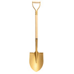 Full picture of the Ceremonial Matte Gold Shovel