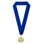 Medal with Blue 1.5 Neck Ribbon