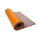 Image of a semi folded Tangerine Ceremonial Event Carpet