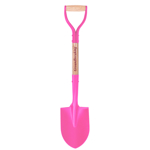 Customized Pink Color Steel Ceremonial Groundbreaking Mini Shovel