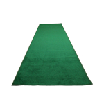 Full Image of the Green Premium Quality Ceremonial Event Carpet Runner