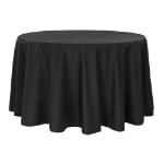 Black Customizable Event Circle Tablecloth