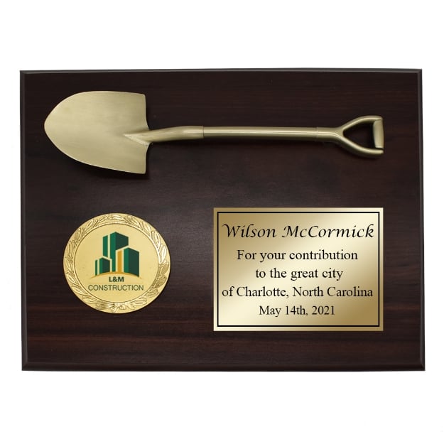 Picture of Groundbreaking Shovel Plaque